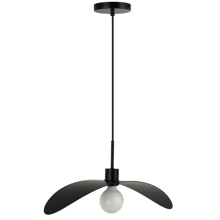 Dainolite Ltd - CBL-201P-MB - One Light Pendant - Christobel - Matte Black