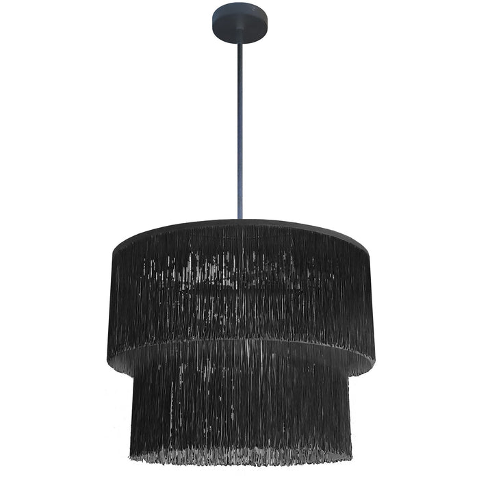 Dainolite Ltd - CDL-204C-MB-BK - Four Light Chandelier - Cadelaria - Black