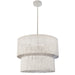 Dainolite Ltd - CDL-204C-MW-WH - Four Light Chandelier - Cadelaria - White