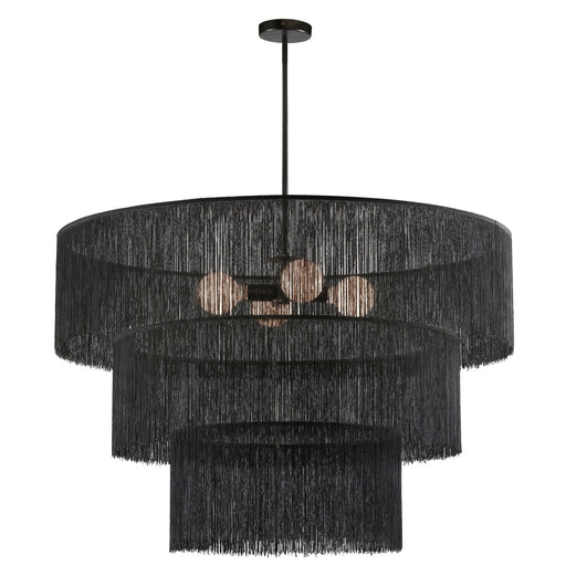 Cadelaria Four Light Chandelier Black