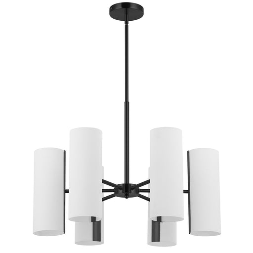 Cleta Six Light Chandelier White