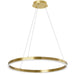 Dainolite Ltd - CIR-2434C-5CCT-AGB - LED Chandelier - Circulo - Aged Brass