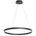 Dainolite Ltd - CIR-2434C-5CCT-MB - LED Chandelier - Circulo - Matte Black