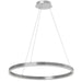 Dainolite Ltd - CIR-2434C-5CCT-SV - LED Chandelier - Circulo - Silver