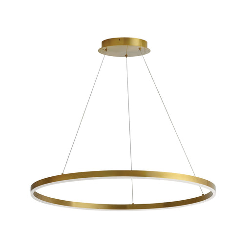 Dainolite Ltd - CIR-3263C-5CCT-AGB - LED Chandelier - Circulo - Aged Brass