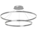 Dainolite Ltd - CIR-3397C-5CCT-SV - LED Chandelier - Circulo - Silver