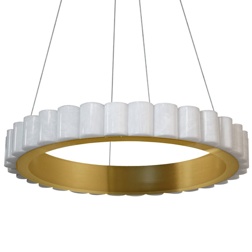 Celeste LED Chandelier Alabaster