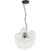 Dainolite Ltd - CLZ-133P-MB - Three Light Pendant - Charlize - Clear