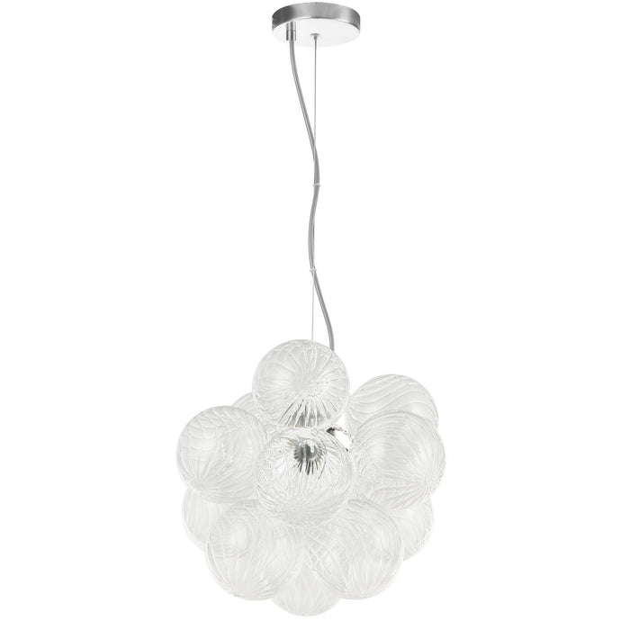 Dainolite Ltd - CLZ-133P-PC - Three Light Pendant - Charlize - Clear
