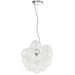 Dainolite Ltd - CLZ-133P-PC - Three Light Pendant - Charlize - Clear