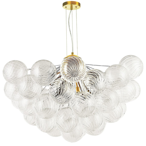 Charlize 12 Light Chandelier Clear