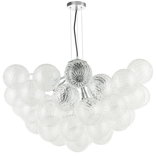 Charlize 12 Light Chandelier Clear