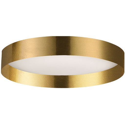Dainolite Ltd - CMN-1522LEDFH-AGB - LED Flush Mount - Carmen - Aged Brass