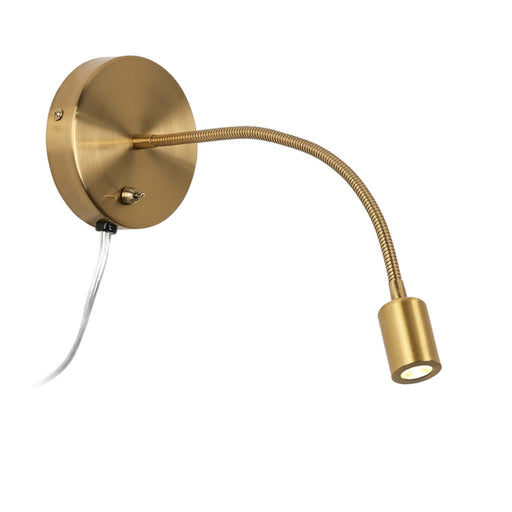 Wynne LED Wall Sconce Aged Brass