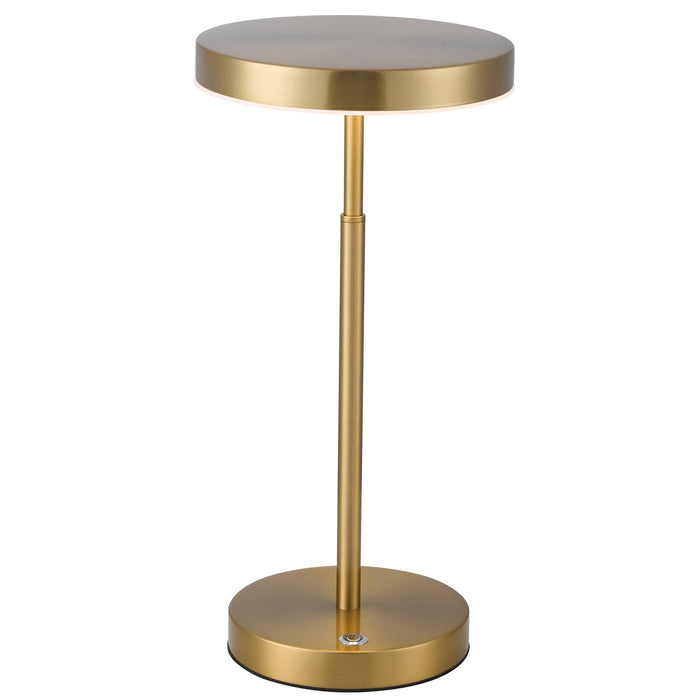 Dainolite Ltd - FCE-1510LEDT-AGB - One Light Table Lamp - Francine - Aged Brass