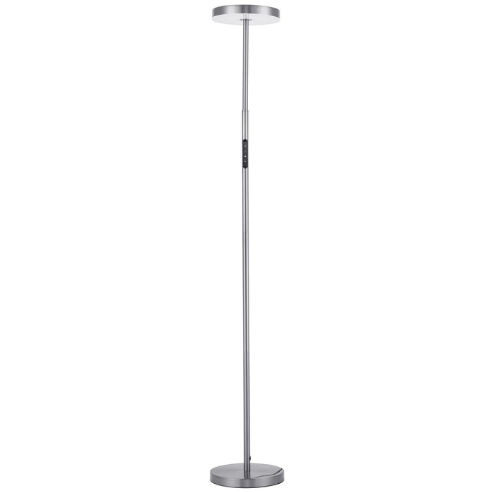 Dainolite Ltd - FCE-5430LEDF-SN - LED Floor Lamp - Francine - Satin Nickel