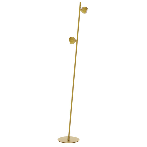 Fernanda LED Floor Lamp Aged Brass