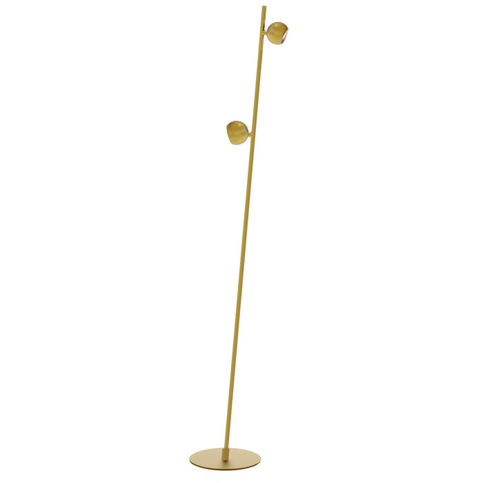 Dainolite Ltd - FER-5010LEDF-AGB - LED Floor Lamp - Fernanda - Aged Brass