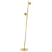 Dainolite Ltd - FER-5010LEDF-AGB - LED Floor Lamp - Fernanda - Aged Brass