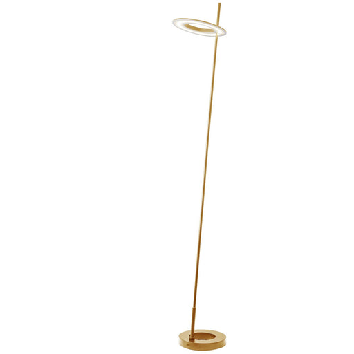 Finley LED Floor Lamp Aged Brass