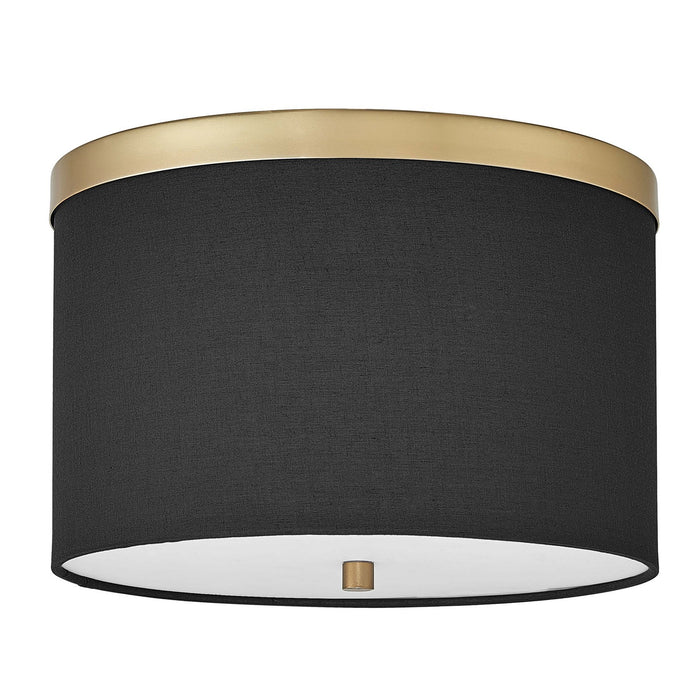 Dainolite Ltd - FRD-122FH-AGB-BK - Two Light Flush Mount - Frederica - Black