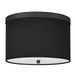 Dainolite Ltd - FRD-122FH-MB-BK - Two Light Flush Mount - Frederica - Black