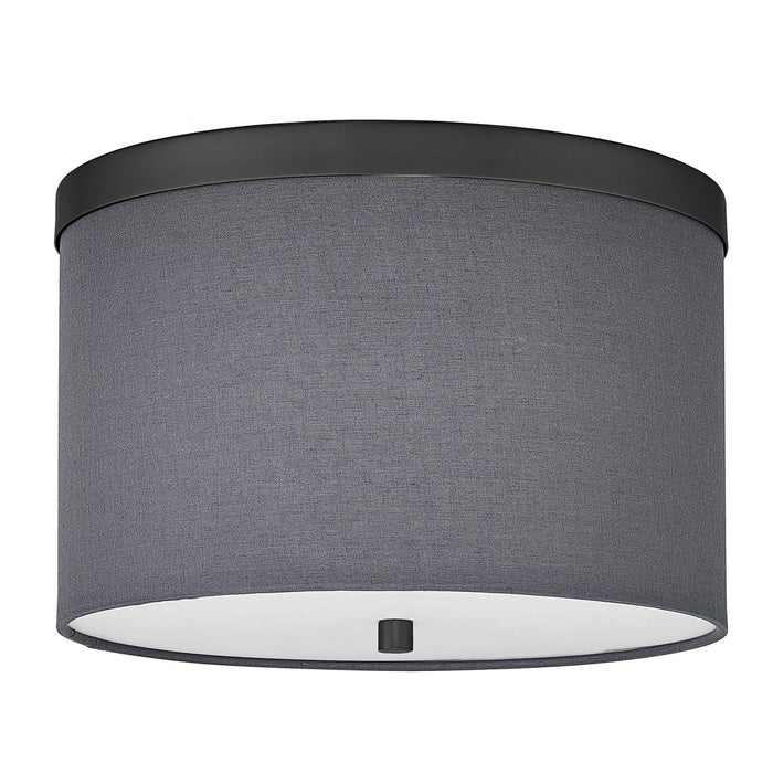 Dainolite Ltd - FRD-122FH-MB-GRY - Two Light Flush Mount - Frederica - Grey
