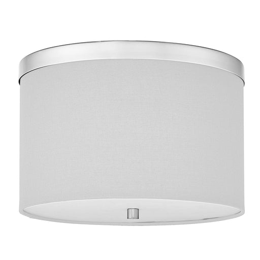 Frederica Two Light Flush Mount White
