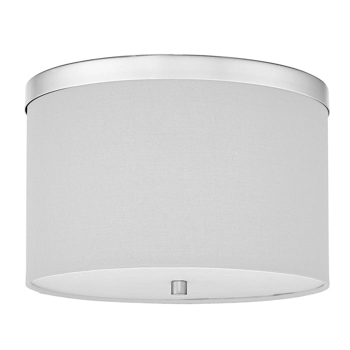 Dainolite Ltd - FRD-122FH-PC-WH - Two Light Flush Mount - Frederica - White
