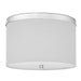 Dainolite Ltd - FRD-122FH-PC-WH - Two Light Flush Mount - Frederica - White