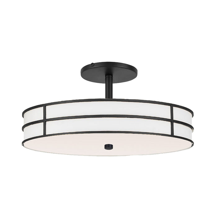 Dainolite Ltd - FVA-162SF-MB - Two Light Semi-Flush Mount - Fulvia - Matte Black
