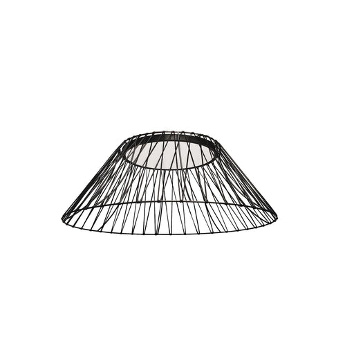 Georgette LED Flush Mount Black