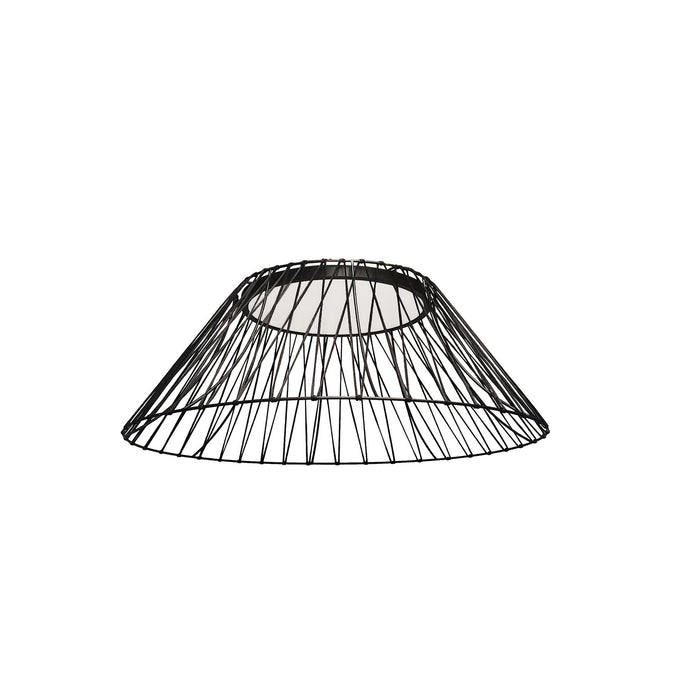 Dainolite Ltd - GRG-2430LEDFH-MB-BK - LED Flush Mount - Georgette - Black