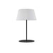 Dainolite Ltd - GTC-R281T-MB-WH - One Light Table Lamp - Gretchen - Matte Black