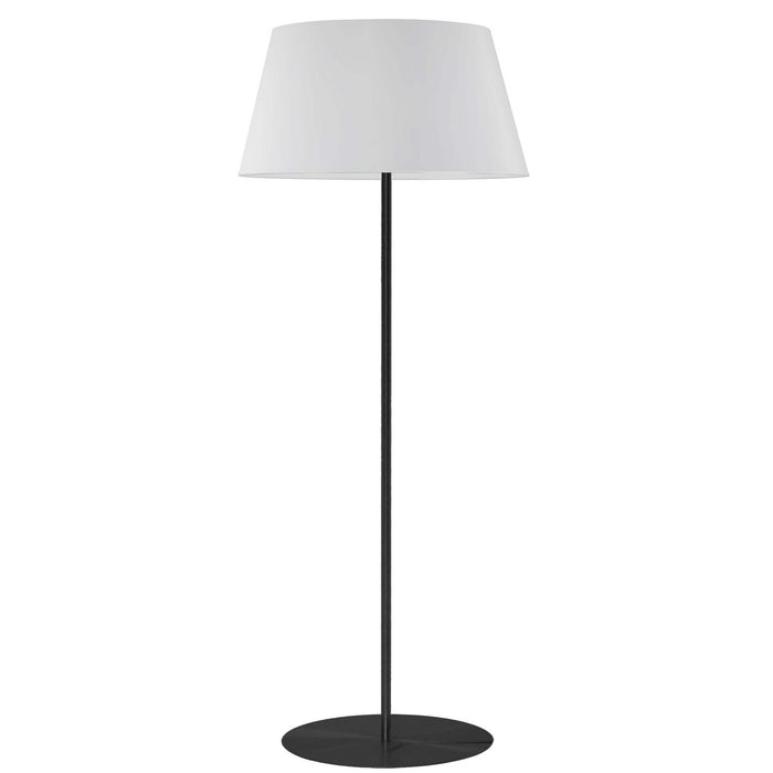 Dainolite Ltd - GTC-R631F-MB-WH - One Light Floor Lamp - Gretchen - Matte Black