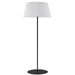 Dainolite Ltd - GTC-R631F-MB-WH - One Light Floor Lamp - Gretchen - Matte Black
