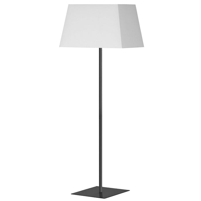 Dainolite Ltd - GTC-S631F-MB-WH - One Light Floor Lamp - Gretchen - Matte Black