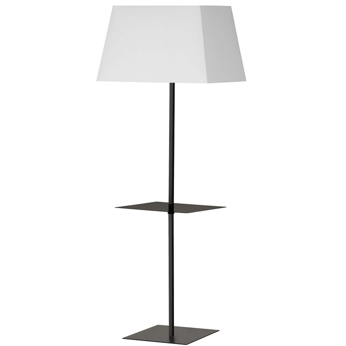 Dainolite Ltd - GTC-S641F-MB-WH - One Light Floor Lamp - Gretchen - Matte Black