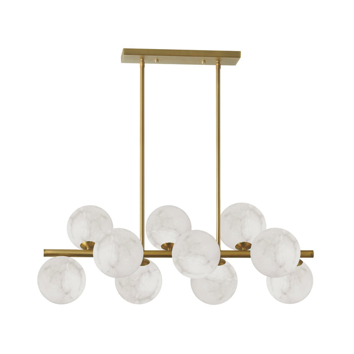 Dainolite Ltd - GVA-3110HP-AGB - Ten Light Pendant - Giovanna - Alabaster