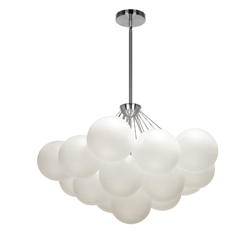 Miles Four Light Chandelier White