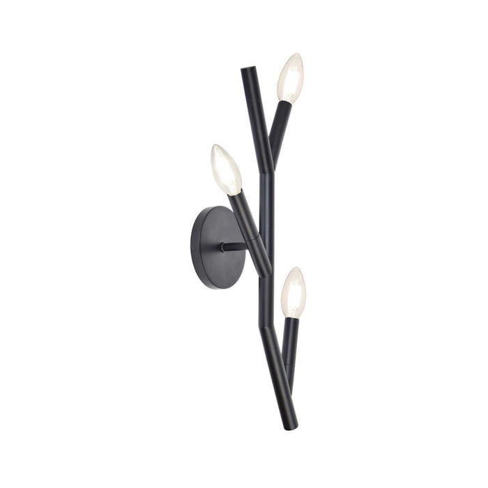 Dainolite Ltd - MOR-203W-MB - Three Light Wall Sconce - Morgan - Matte Black