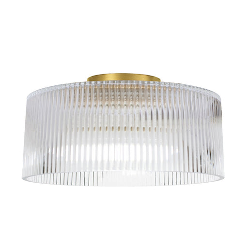 Nadine One Light Flush Mount Clear