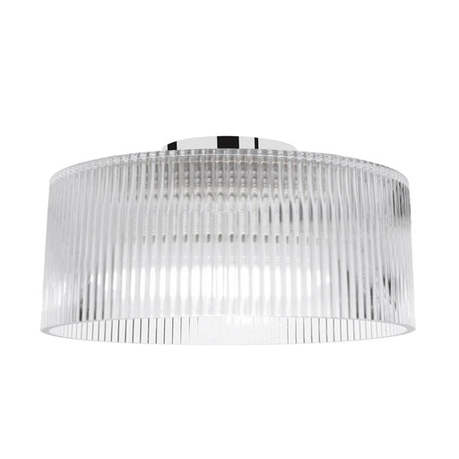 Nadine One Light Flush Mount Clear