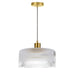 Dainolite Ltd - NAD-123P-AGB-FL - One Light Pendant - Nadine - Clear