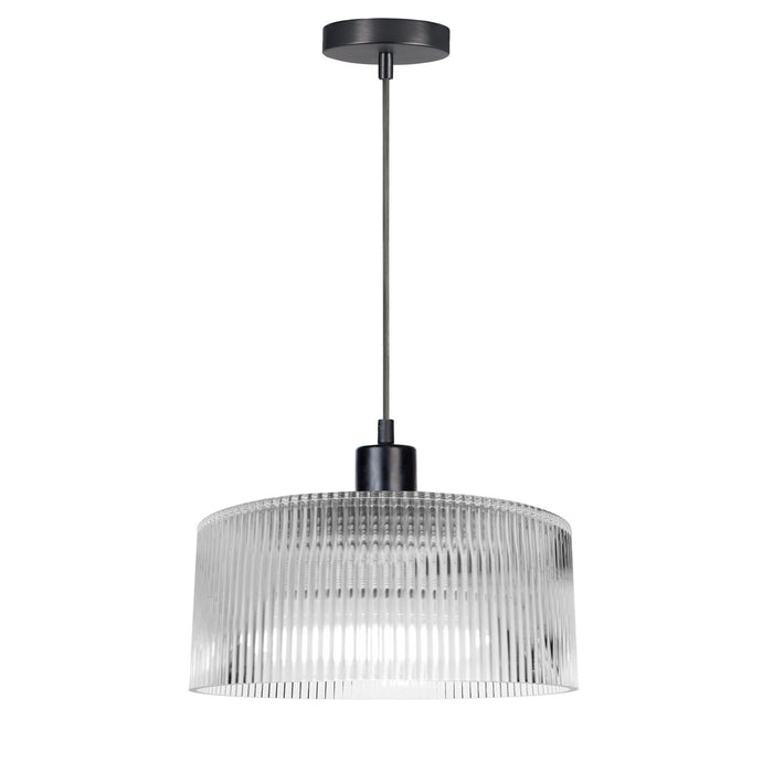 Dainolite Ltd - NAD-123P-MB-FL - One Light Pendant - Nadine - Clear