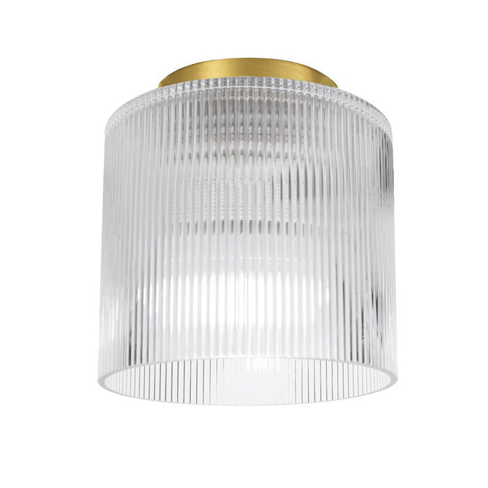 Dainolite Ltd - NAD-71FH-AGB-FL - One Light Flush Mount - Nadine - Clear