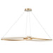 Dainolite Ltd - NOL-6066LEDHP-AGB - LED Pendant - Nola - Aged Brass