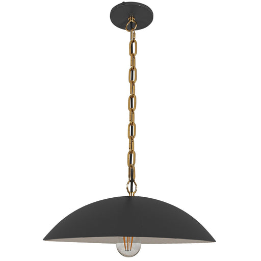 Ofelia One Light Pendant Matte Black