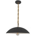 Dainolite Ltd - OFE-151P-MB-AGB - One Light Pendant - Ofelia - Matte Black