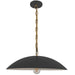 Dainolite Ltd - OFE-191P-MB-AGB - One Light Pendant - Ofelia - Matte Black